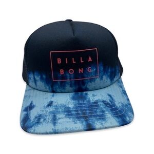 Billabong Blue Men’s Trucker Baseball Ball‎ Cap